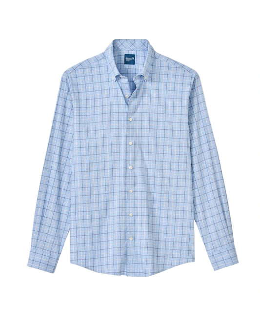 Miramont Perf Button Down Shirt Malibu