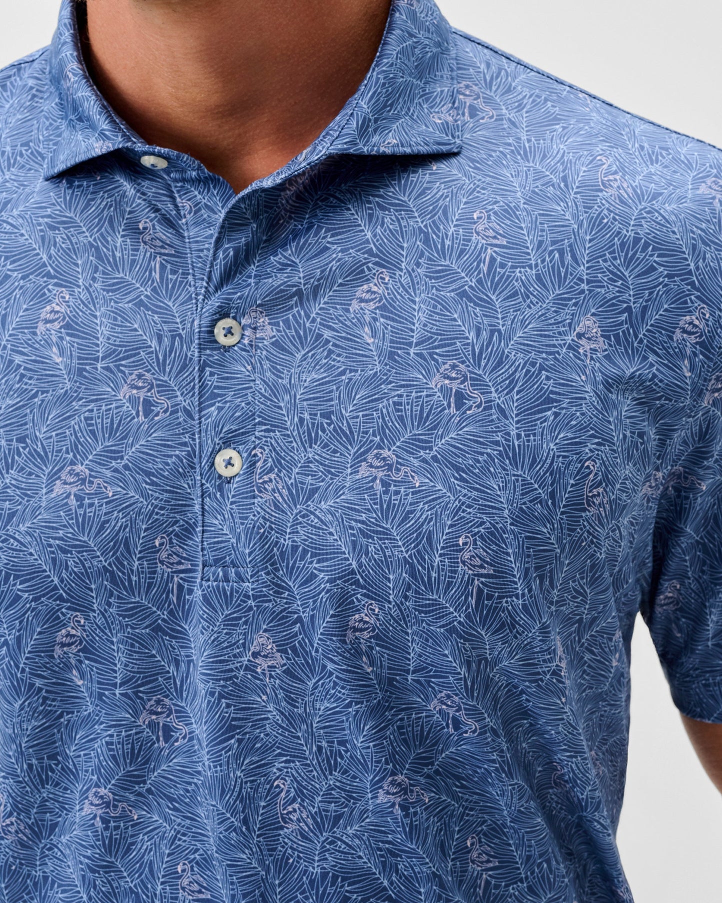 Osmond Perf Jersey Polo Lake