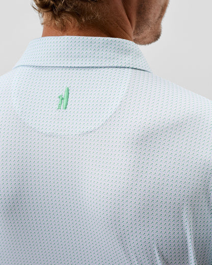 Tee Party Featherweight Polo White