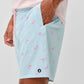 7" Caladesi Half Elastic Surf Short