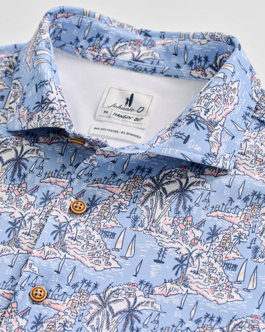 Otto Mesh Perf SS Shirt Infinity