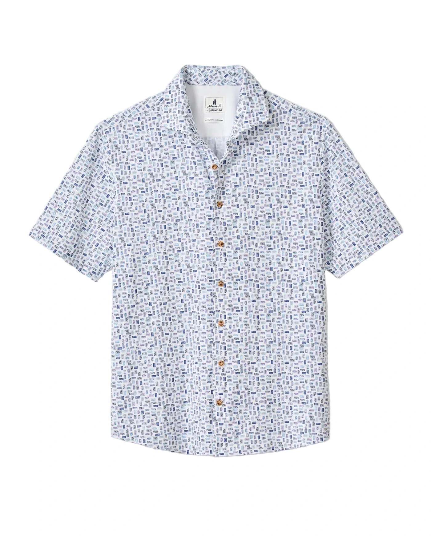 Roadtrip Mesh SS Shirt White