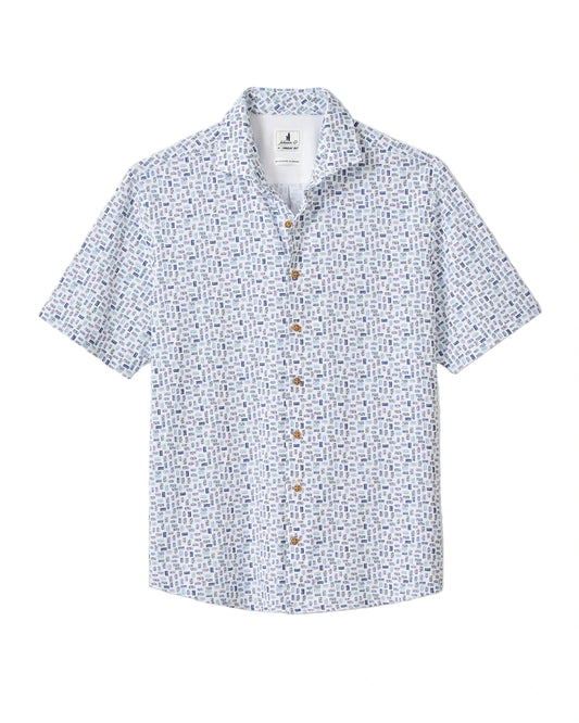 Roadtrip Mesh SS Shirt White