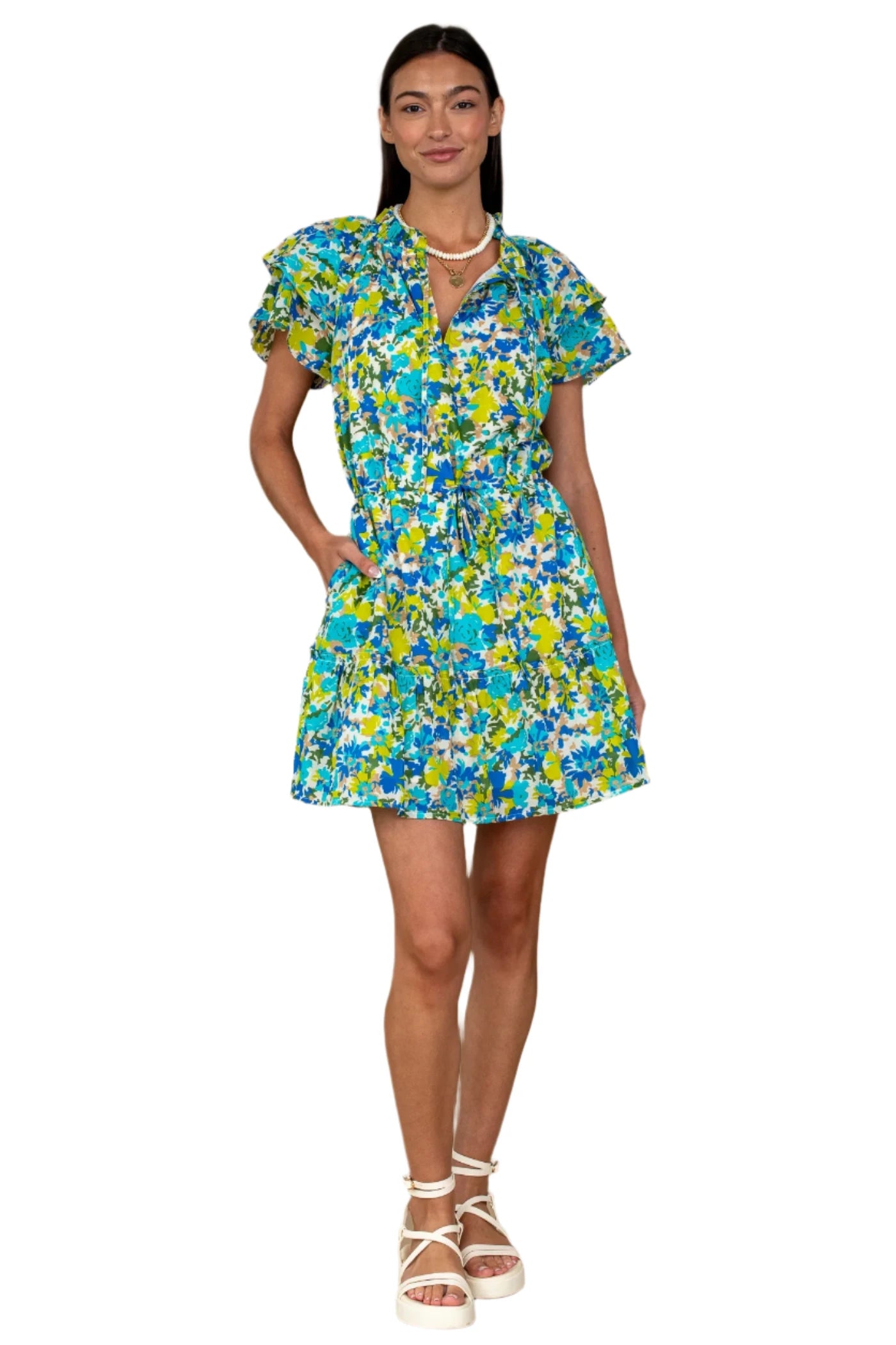 Tinsley Dress Hidden Paradise - Beau Outfitters