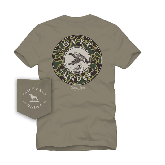 Vintage Mallard Shoot SS T-Shirt Sandstone