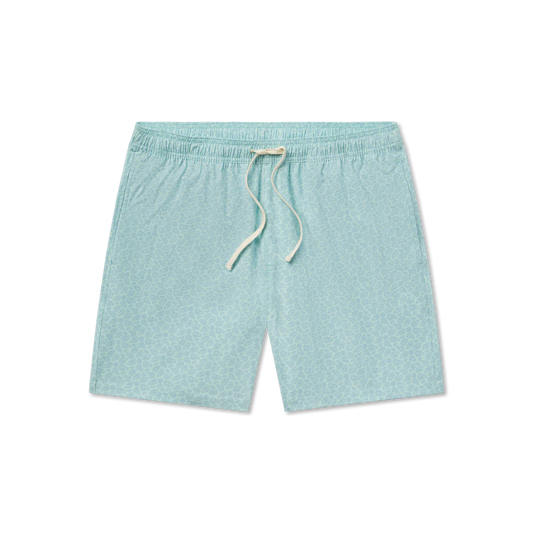 5.5" Oysters Harbor Stretch Swim Trunk Antigua