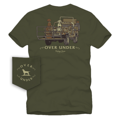 Vintage Shotgun Rider SS T-Shirt Sage