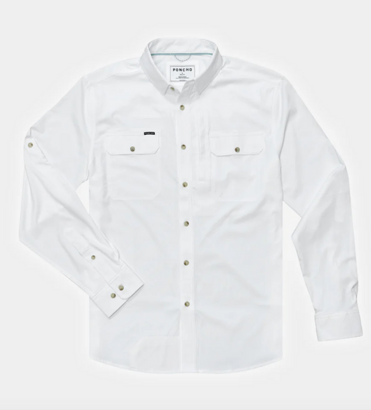 Iceman Original LS Shirt Reg Fit White