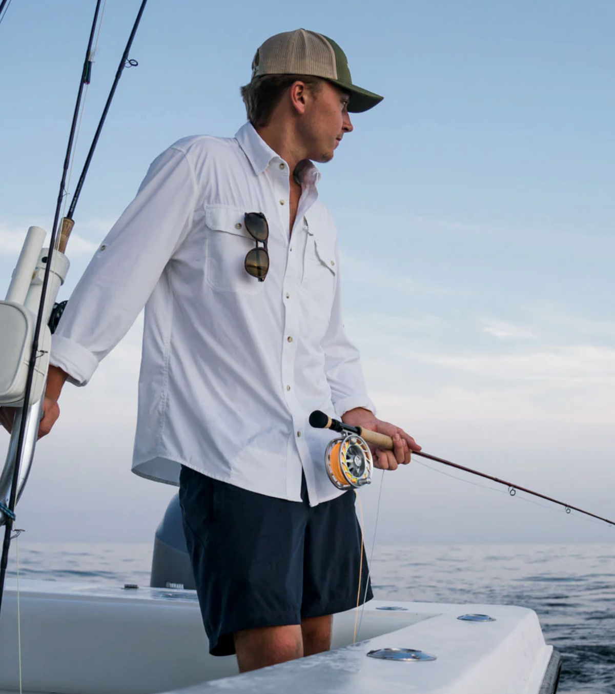 Iceman Original LS Shirt Reg Fit White