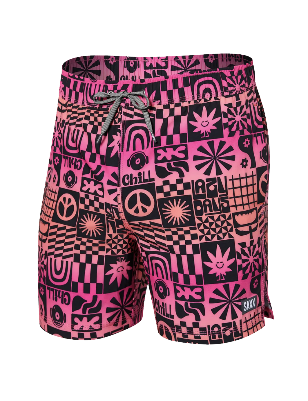 5" Oh Buoy 2IN1 Swim Short Lazy Days Gumball