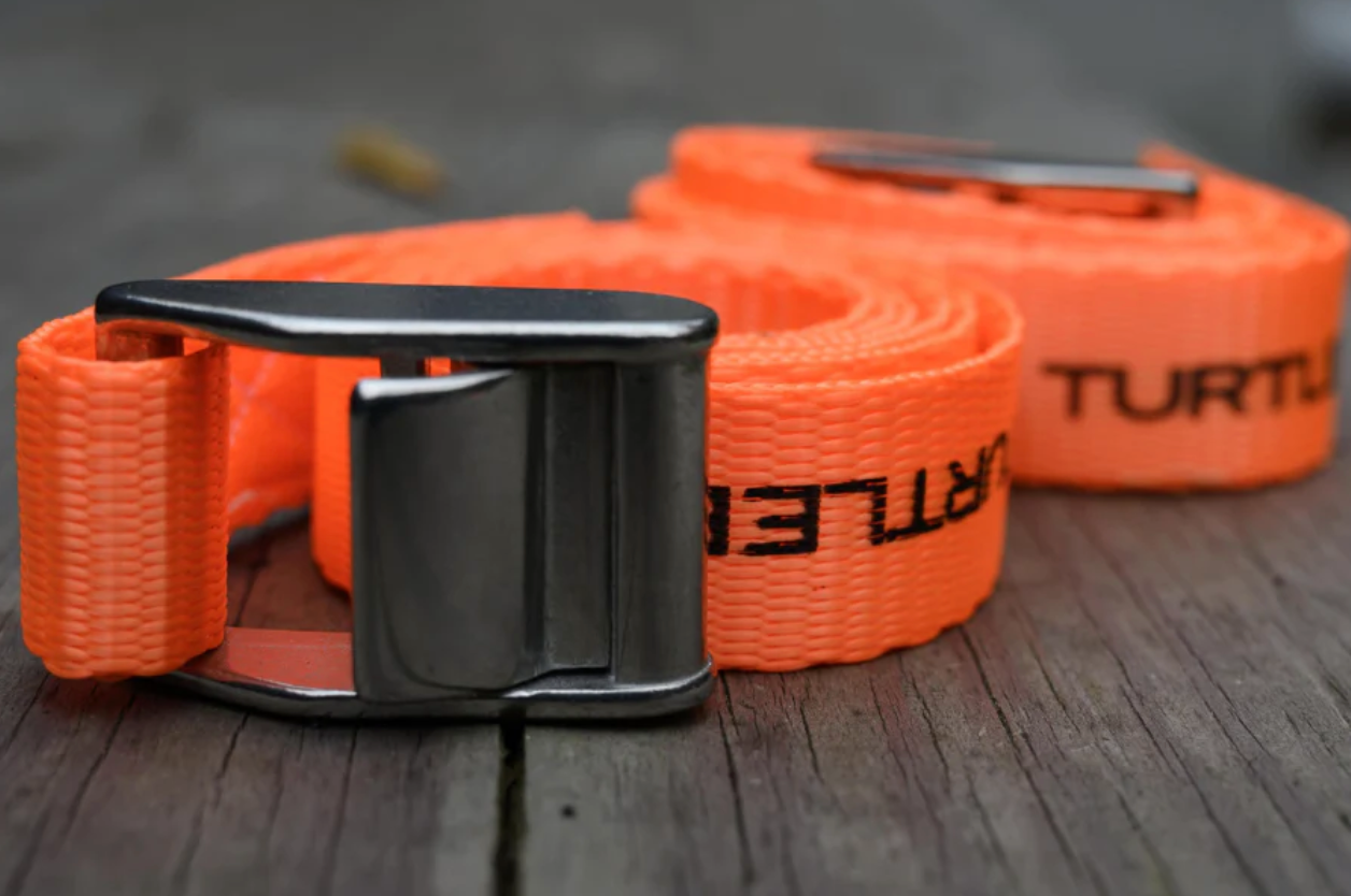 TurtleBox Tie Down Straps Orange - Beau Outfitters