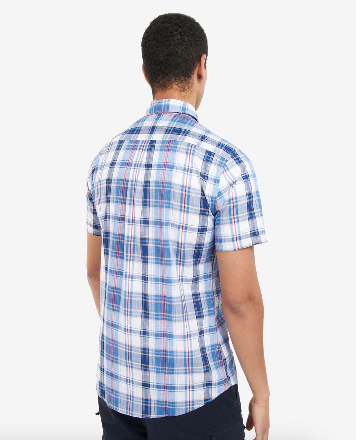 Ramelton Tailored Fit SS Shirt Mid Blue