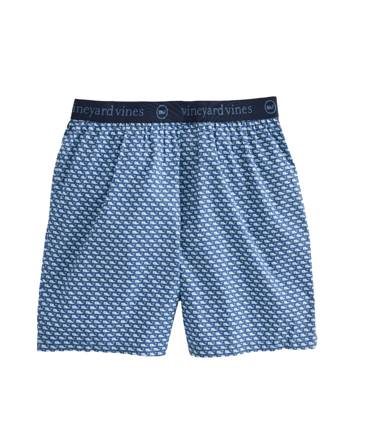 Whale Printed Boxers Moonshine