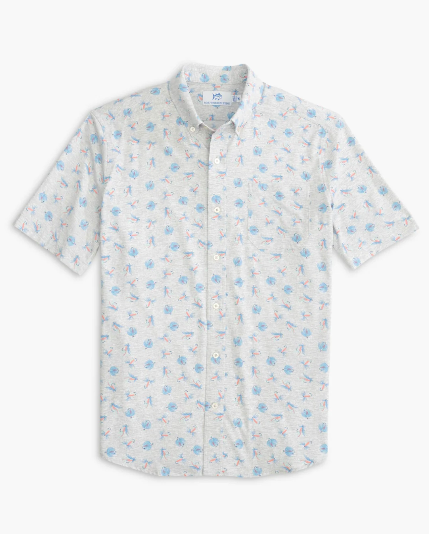 Guy With Allure IC SS Shirt Lt. Grey - Beau Outfitters