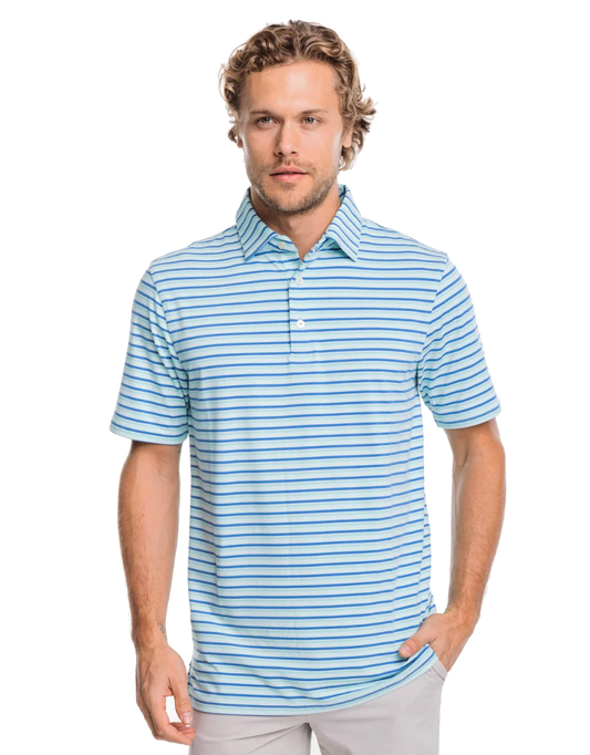 Ryder Kendrick Perf Polo Baltic Teal
