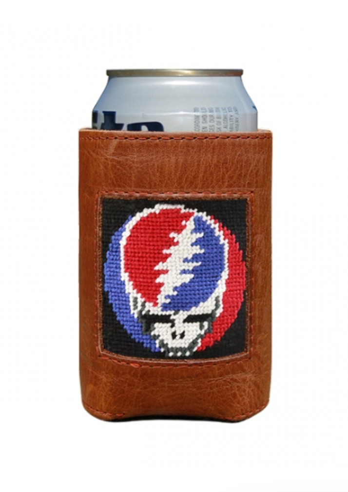 Steal Your Face (Black) Needlepoint Koozie