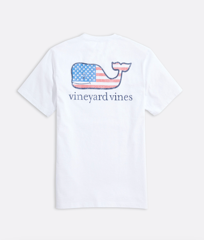 Flag Whale SS T-Shirt - Beau Outfitters