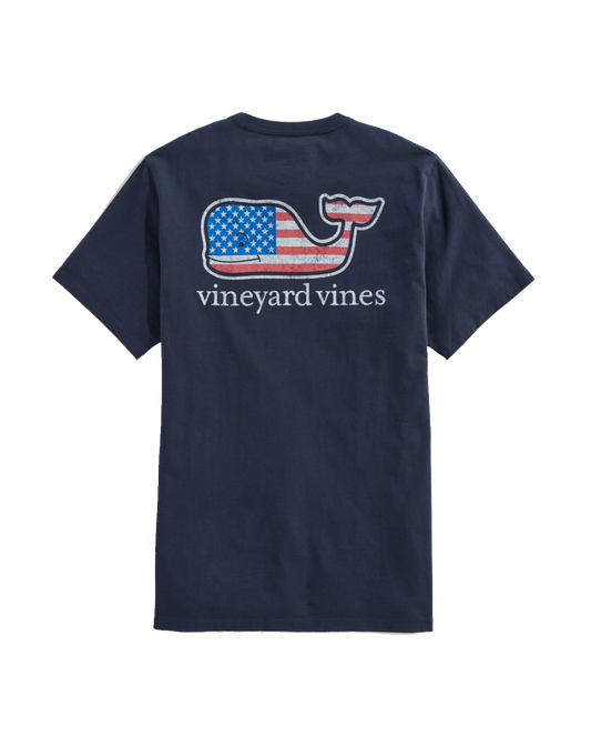 Flag Whale SS T-Shirt