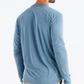 Bamboo Shade Long Sleeve Shirt Hthr Slate Blue - Beau Outfitters