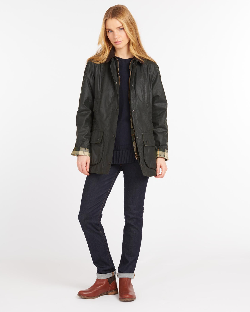 Barbour beadnell online womens wax jacket