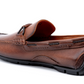 Bermuda Braid Pebble Grain Loafer Bourbon - Beau Outfitters