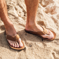 Tuahine Leather Sandal Hunter/Golden Sand - Beau Outfitters