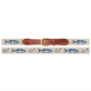 Azula Fish Needlepoint Belt - Beau Outfitters