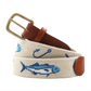 Azula Fish Needlepoint Belt - Beau Outfitters