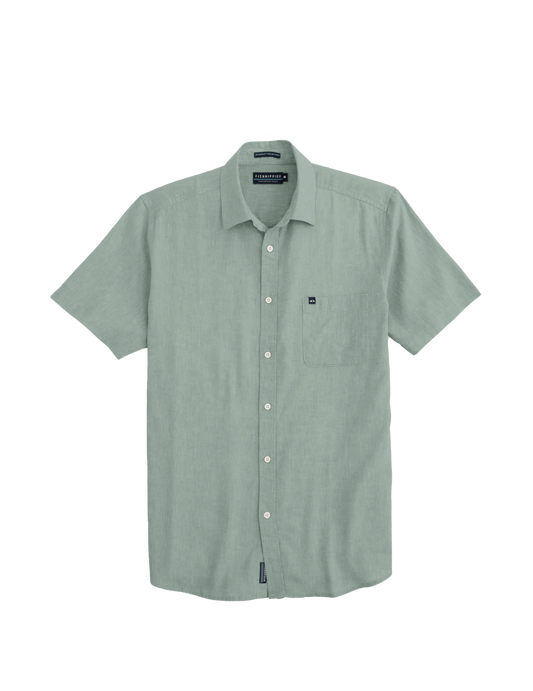 Rumfront Solid SS Shirt Sage