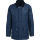 Ashby Polarquilt Jacket Navy - Beau Outfitters