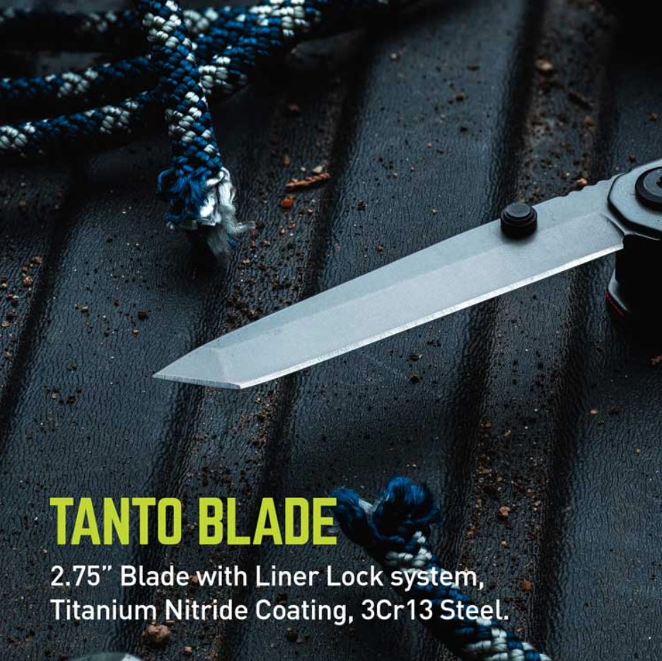 True Utility Nekkid Fixed Blade Knife