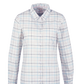 Ws Triplebar Check Shirt Cloud / Olive - Beau Outfitters