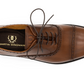 Cambridge Cap Toe Dress Shoe Chocolate - Beau Outfitters