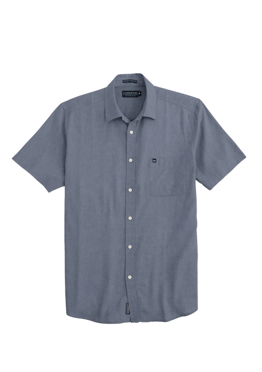Rumfront Solid SS Shirt Slate