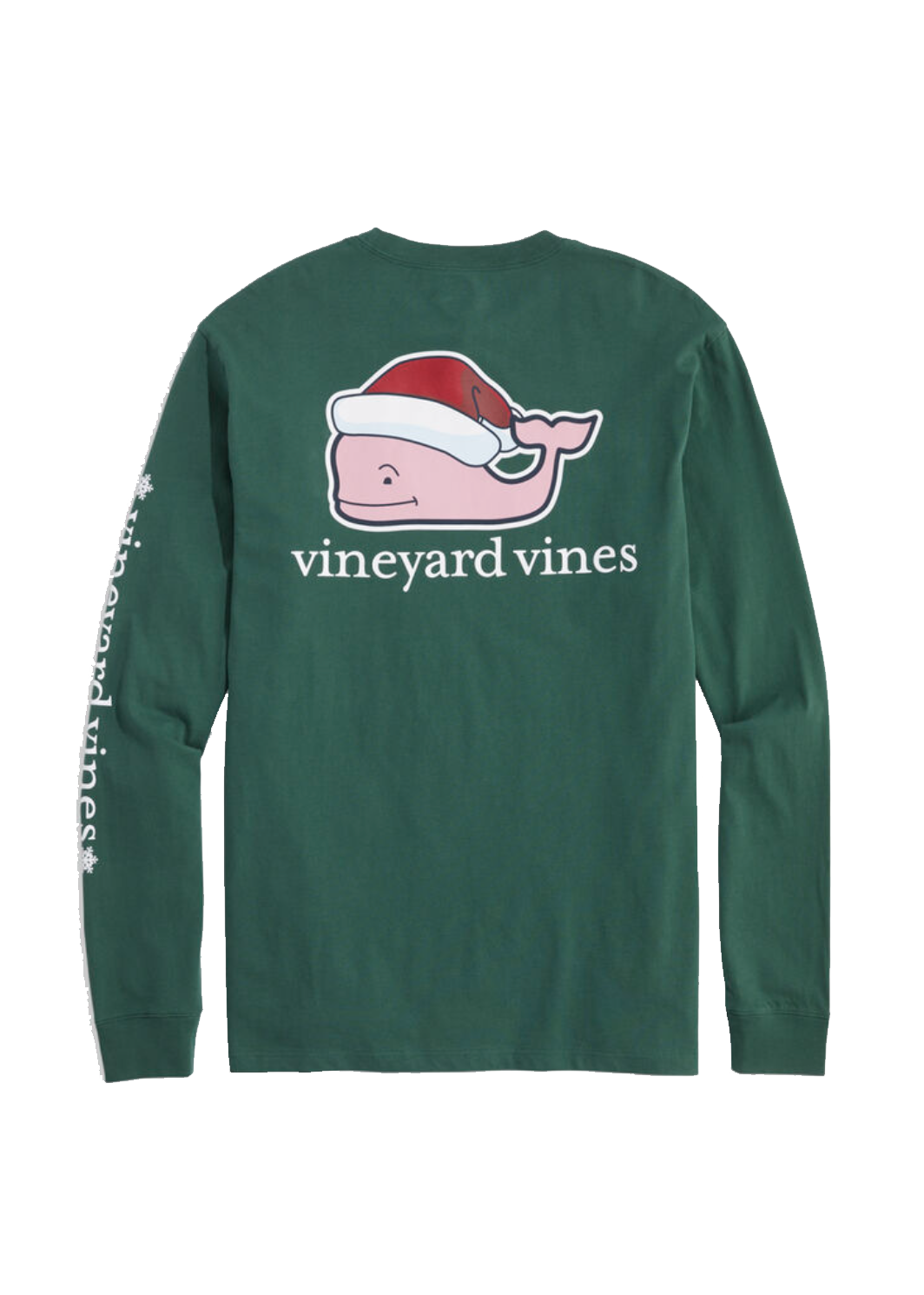 Ws Santa Whale LS Pocket T-Shirt Charleston Green