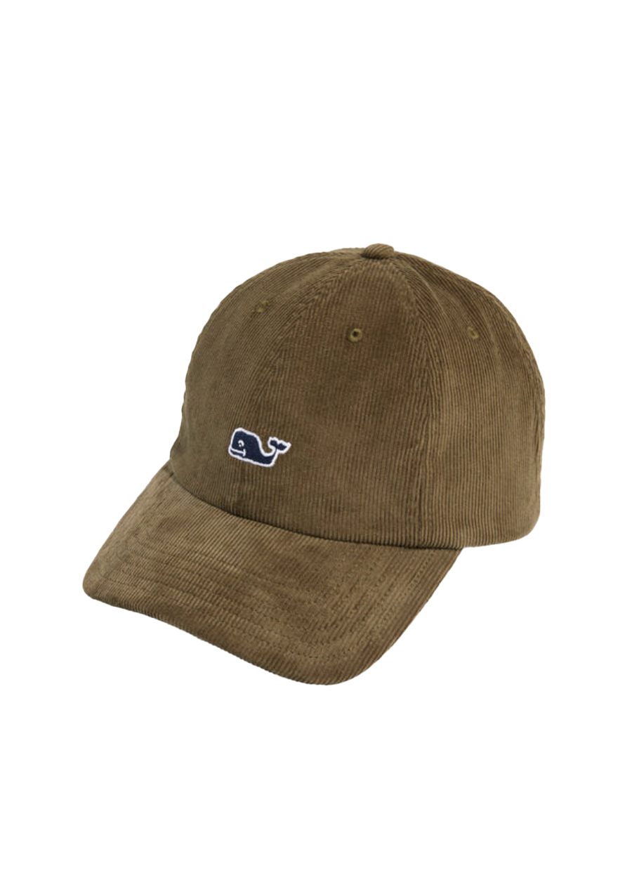 Corduroy Whale Baseball Hat