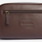 Barbour Leather Washbag Dk. Brown - Beau Outfitters