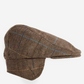 Cheviot Flat Cap Brown Herringbone - Beau Outfitters