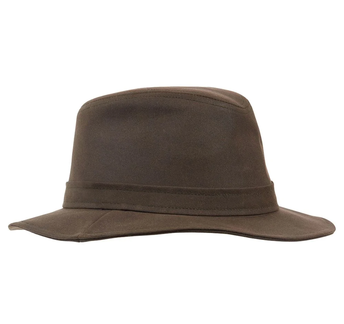 Ws Vintage Wax Bushman Hat Olive - Beau Outfitters