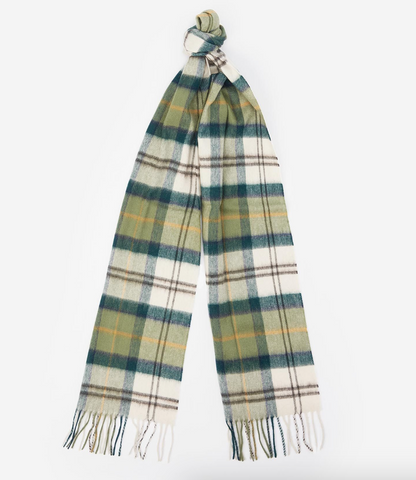 Wool Cashmere Tartan Scarf - Beau Outfitters