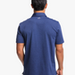 Brreeze Perf Hthr Polo Nautical Navy - Beau Outfitters