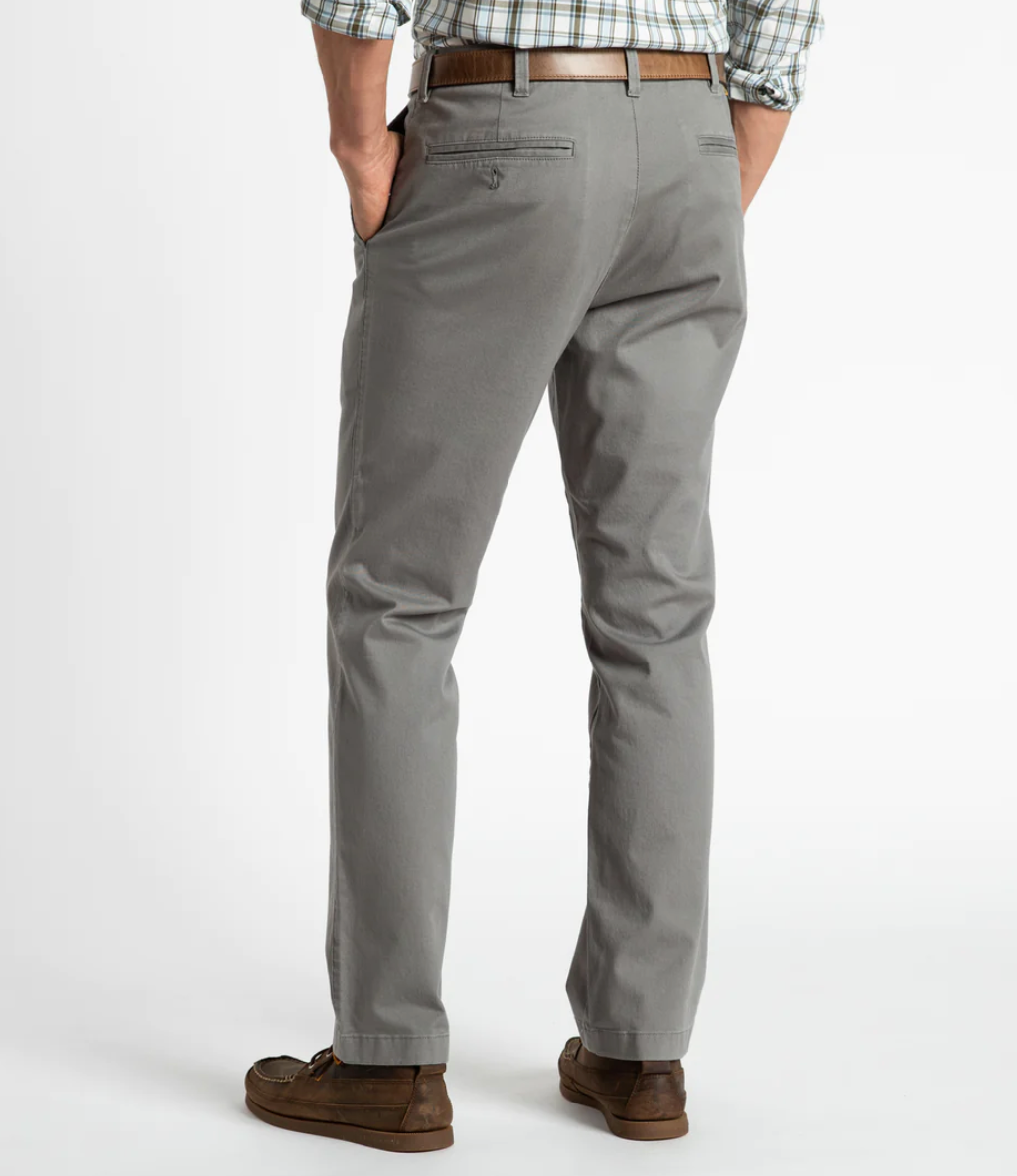 Gold School Classic Fit Chino Brushed Nickel