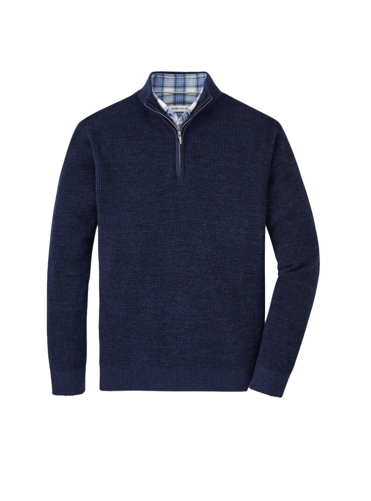 Kitts Twisted 1/4 Zip Navy