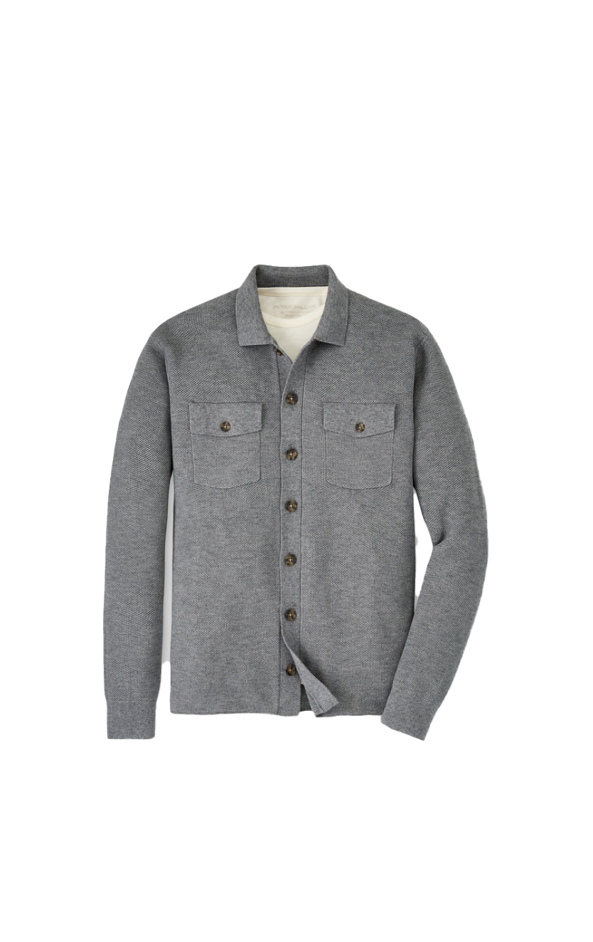 Trenton Sweater Shirt Gale Grey