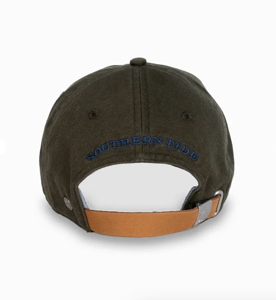 Mini Skipjack Leather Strap Hat Forest
