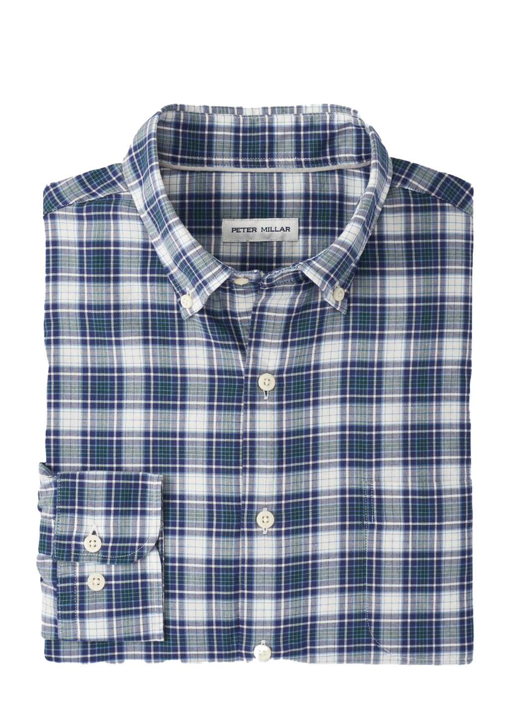 Seymour Cotton Sport Shirt Navy - Beau Outfitters