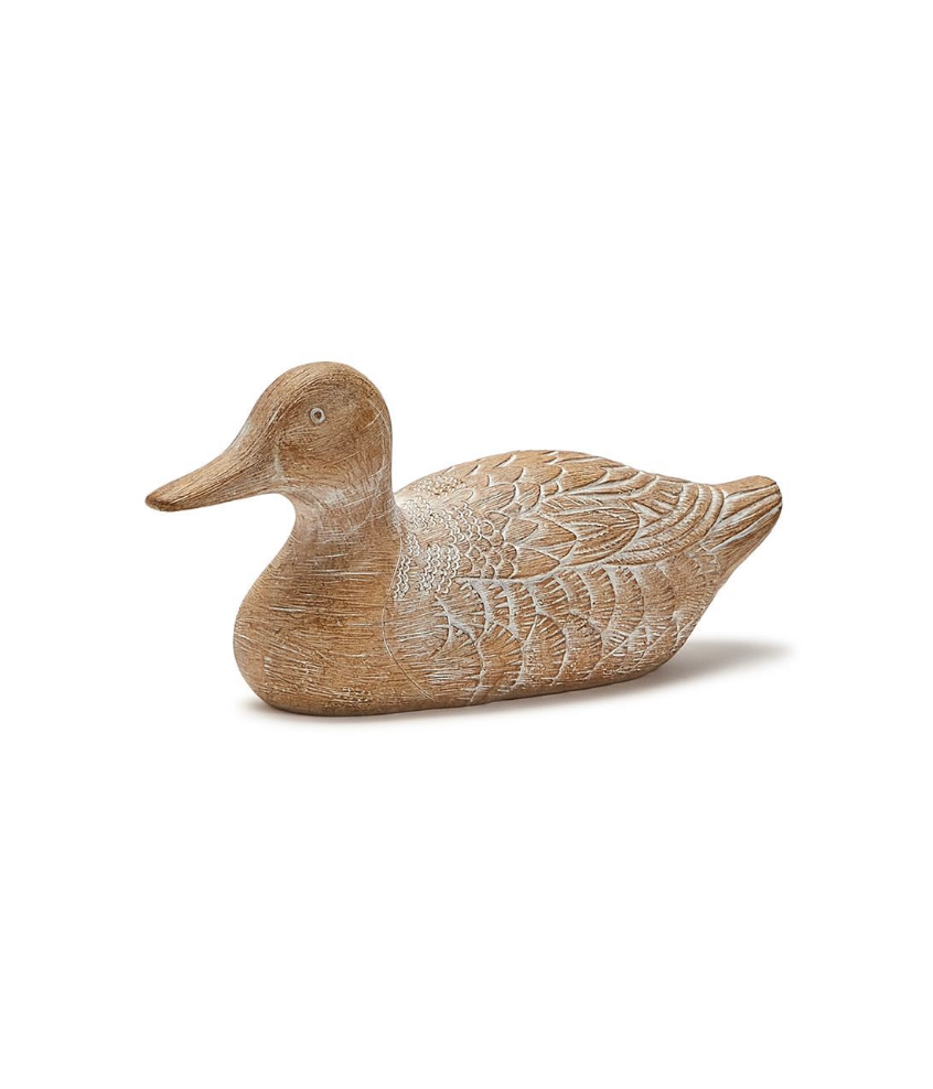 Hand Carved Duck Decor