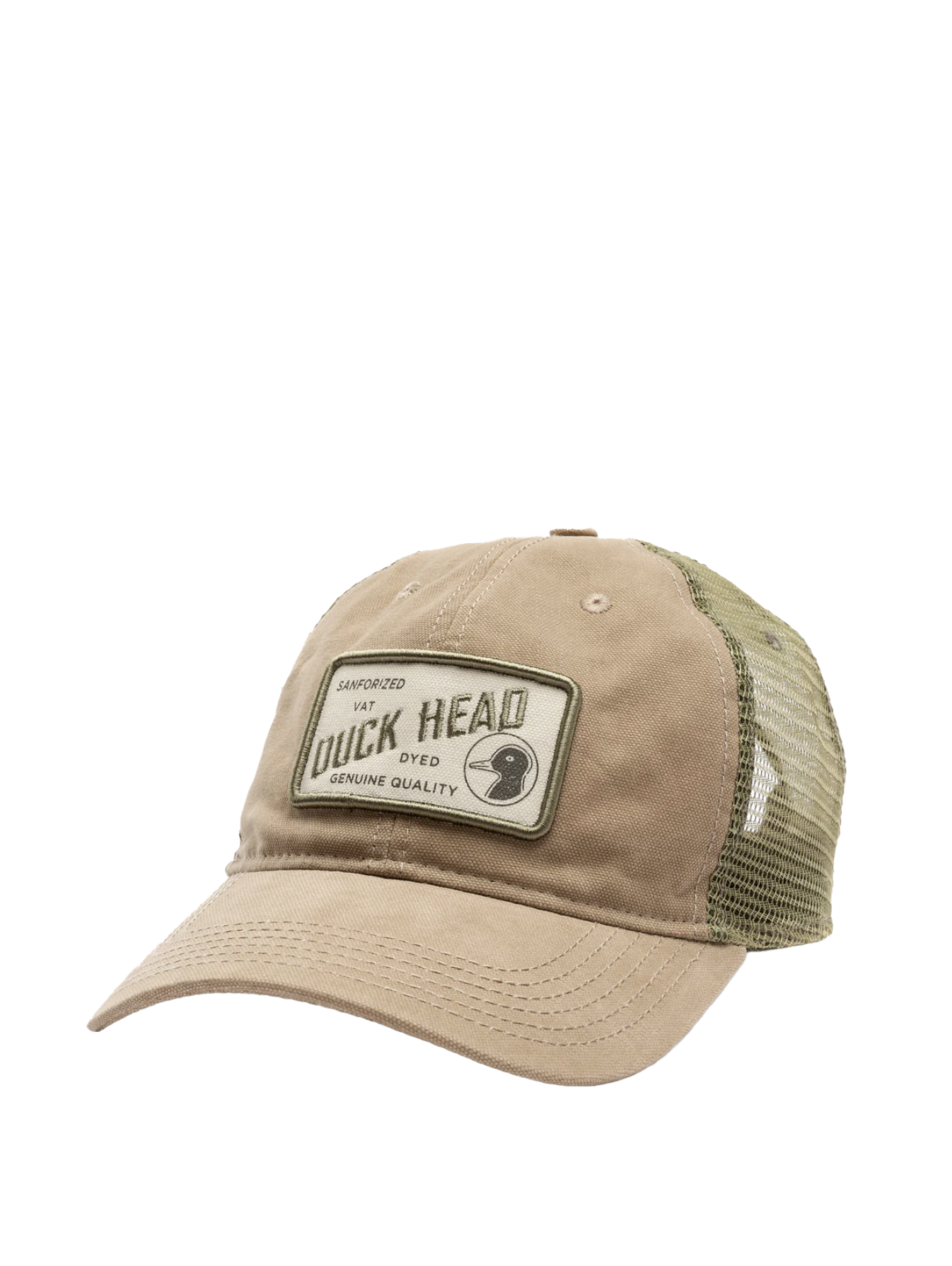 Sanforized Trucker Hat Khaki - Beau Outfitters