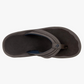 Hokua Leather Sandal Dk Wood/Dk Wood - Beau Outfitters