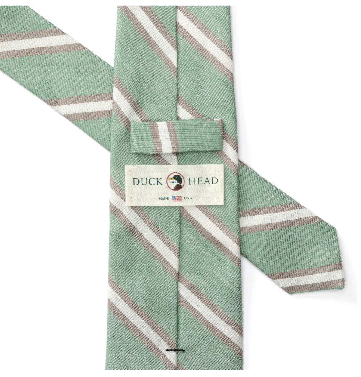 DH Stripe Tie Tidal Green